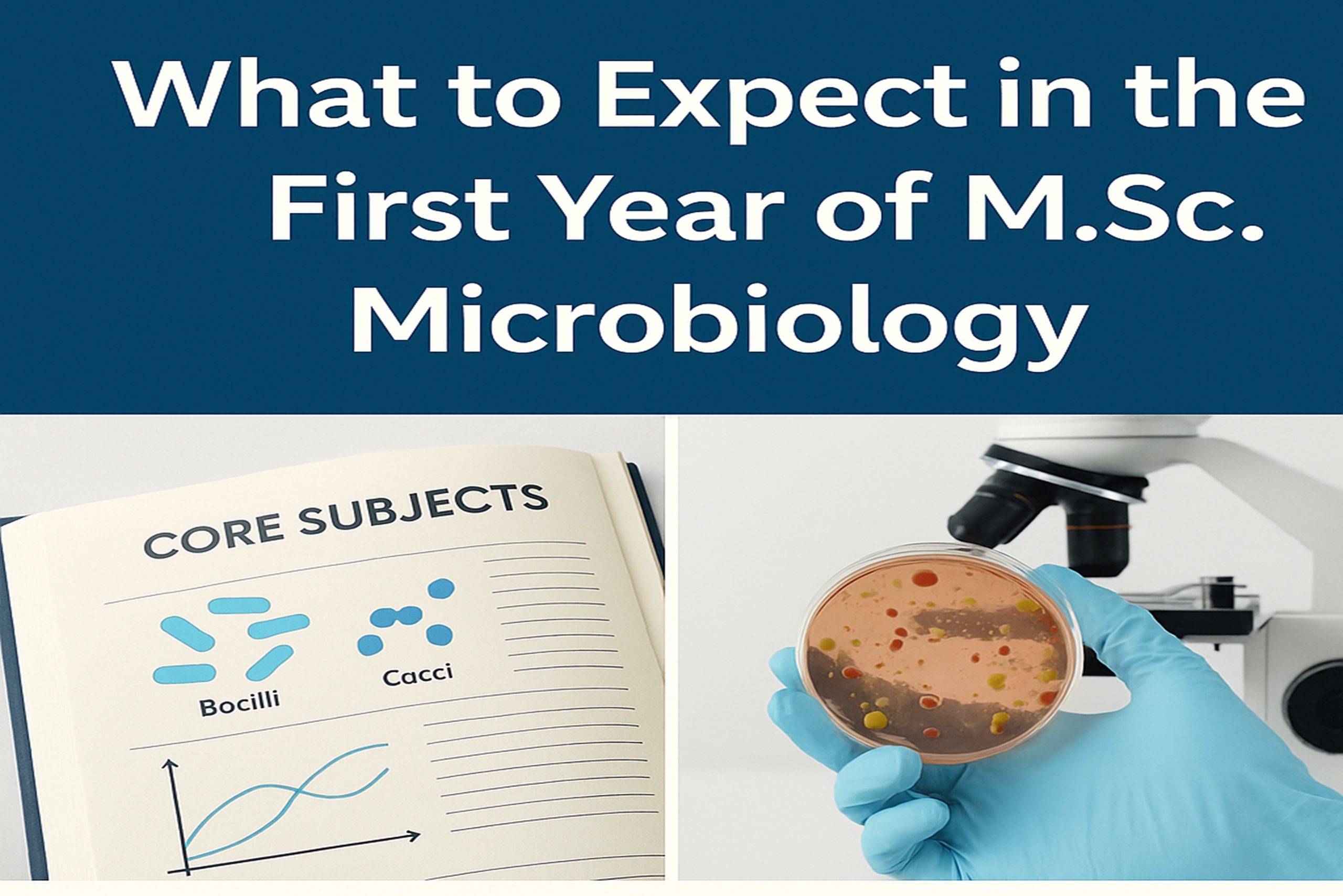 What to Expect in the First Year of M.Sc. Microbiology