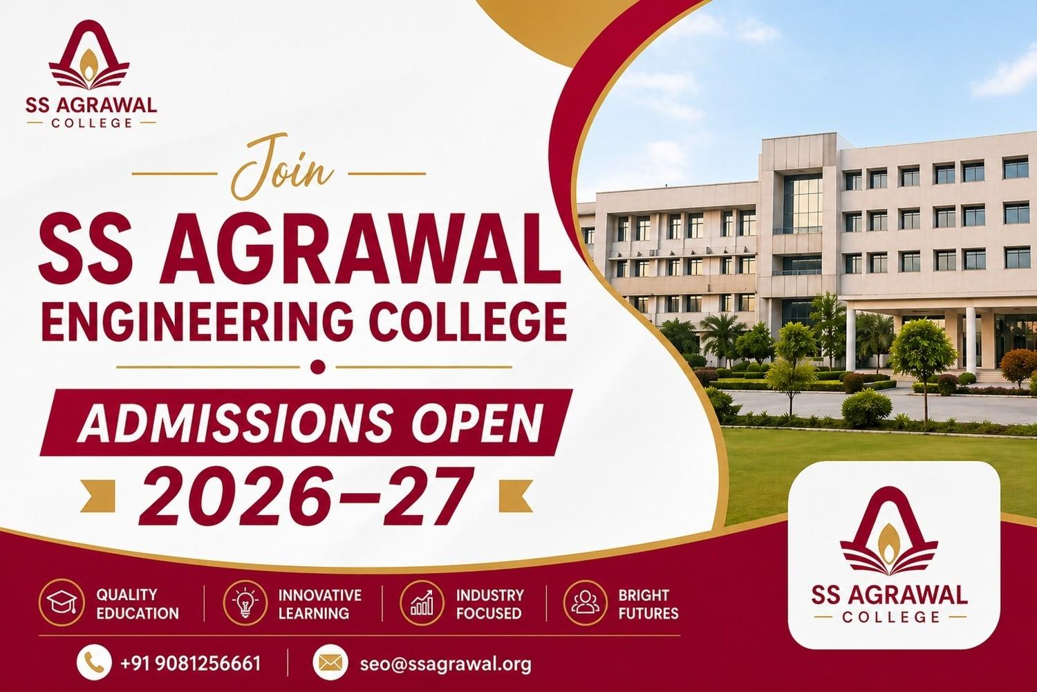 Join SS Agrawal Engineering College – Admissions Open 2026–27