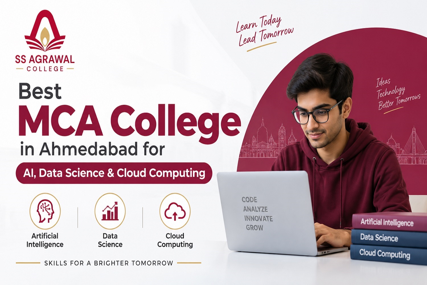 Best MCA College in Ahmedabad for AI, Data Science & Cloud Computing