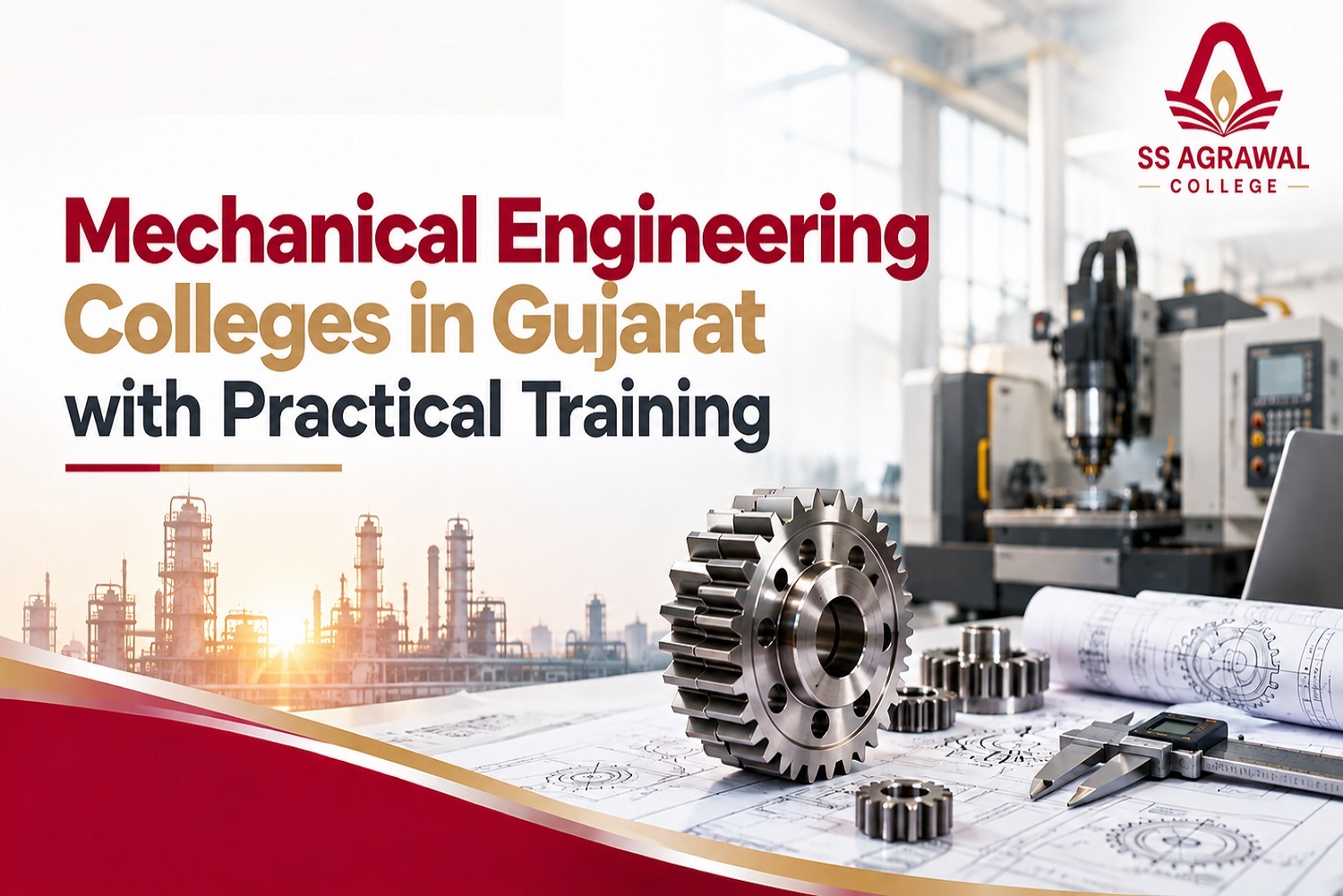 Mechanical Engineering Colleges in Gujarat with Practical Training